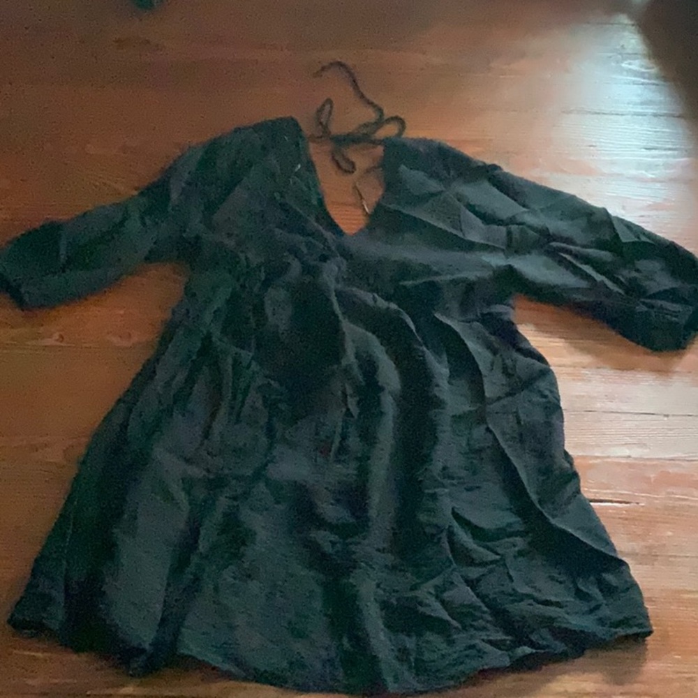 Black summer dress